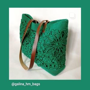 Handmade crochet bag